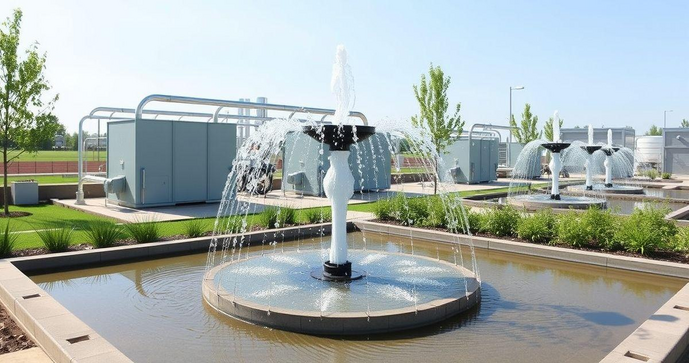 Aerador Chafariz Monof&aacute;sico como Solu&ccedil;&atilde;o Eficiente para Esta&ccedil;&otilde;es de Tratamento