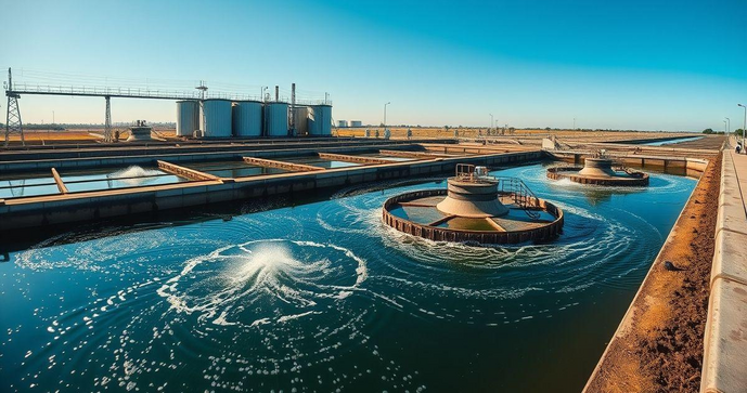 Aeradores para ETE s&atilde;o essenciais para otimizar o tratamento de &aacute;guas residuais e garantir efici&ecirc;ncia no processo.