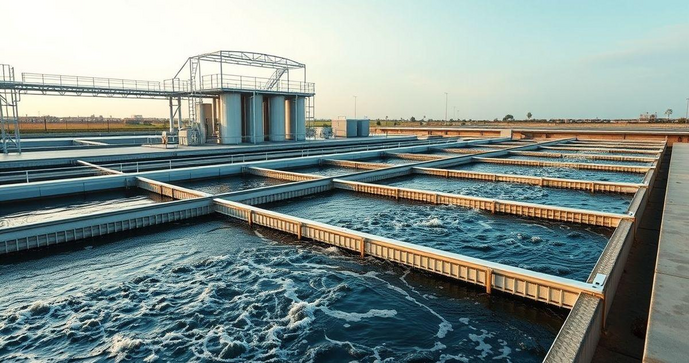 Grades Tratamento de Esgoto: Solu&ccedil;&otilde;es Eficientes para Gest&atilde;o de Efluentes