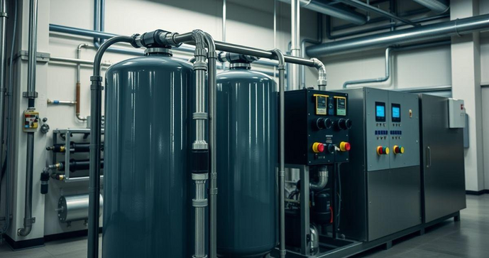 Como escolher o melhor abrandador industrial para sua empresa