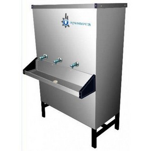 bebedouro industrial inox 2 torneiras